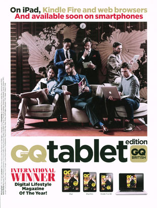 Annabel McCrory Make-up and hair: GQ Tablet